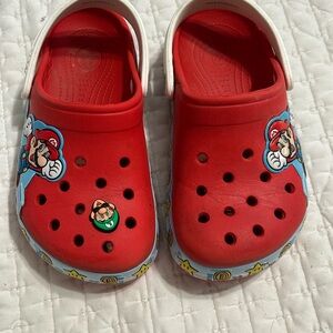 Kids Mario Crocs